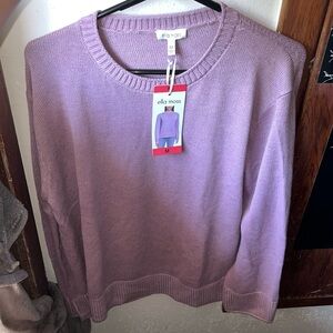 Purple Ella Moss Sweater Woman’s Medium